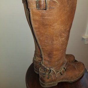 Frye Veronica Tall boots - Cognac - never worn Size 8